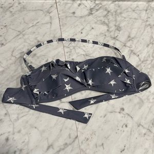 Strapless / halter tie back bikini top